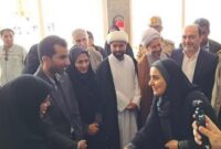 دیدار وزیر راه و شهرسازی با مردم جزیره بوموسی