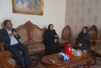 دیدار رئیس بنیاد شهید بندرعباس با 4 خانواده ایثارگر