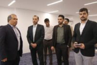 بازدید مدیر برنامه ملی اقتصاد دریامحور معاون فناوری ریاست جمهور از برج فناوری هرمز