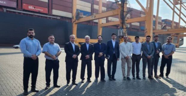 بازدید معاون توسعه اقتصاد دانش بنیان معاون علمی و فناوری ریاست جمهوری از بندر شهید رجایی بندرعباس بازدید معاون توسعه اقتصاد دانش بنیان معاون علمی و فناوری ریاست جمهوری از بندر شهید رجایی بندرعباس