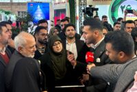 استقبال مسئولان عالی رتبه کشور از غرفه جامُش