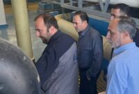 بازدید مدیرکل حراست شرکت مهندسی آب و فاضلاب کشور از آب شیرین کن های بندرعباس
