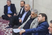 دیدار مدیرعامل سازمان بنادر با مادر یک شهید بنادر و دریانوردی هرمزگان