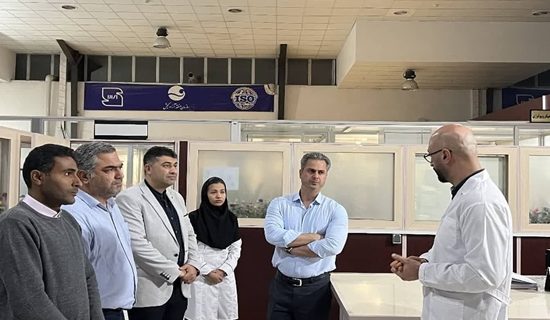بازدید از مجتمع آزمایشگاهی بهینه آزمای کیش بازدید از مجتمع آزمایشگاهی بهینه آزمای کیش