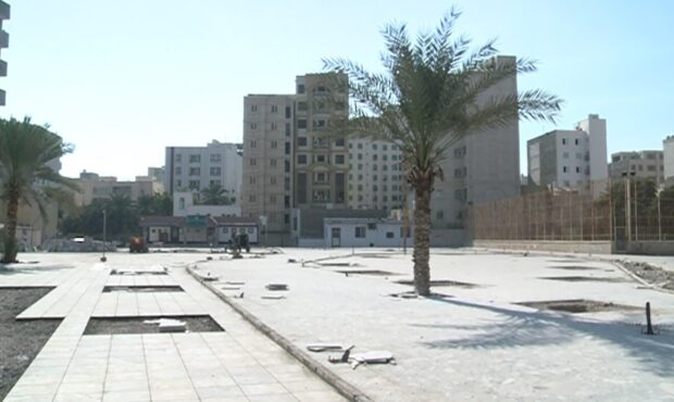 بازسازی بوستان زنده یاد ناصر عبدالهی در بندرعباس بازسازی بوستان زنده یاد ناصر عبدالهی در بندرعباس