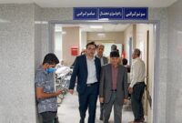 بازدید مشاور وزیر بهداشت از مجتمع پیامبر اعظم (ص) و پروژه بیمارستان ۵۳۱ تختخوابی بندرعباس بازدید مشاور وزیر بهداشت از مجتمع پیامبر اعظم (ص) و پروژه بیمارستان ۵۳۱ تختخوابی بندرعباس