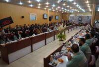 برگزاری همایش مکتب مقاومت در شرکت فولاد سفیددشت