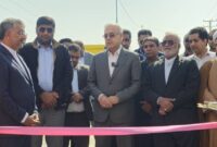 بلوار زنده یاد جانباز عباس عباسی به بهره برداری رسید
