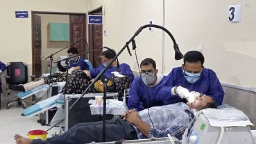 خدمات دندانپزشکی رایگان گروه جهادی در شهرستان جاسک خدمات دندانپزشکی رایگان گروه جهادی در شهرستان جاسک