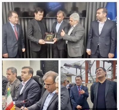 معاون وزیر امور خارجه قزاقستان از ظرفیتهای مجتمع بندری شهید رجایی بندر عباس بازدید کرد معاون وزیر امور خارجه قزاقستان از ظرفیتهای مجتمع بندری شهید رجایی بندر عباس بازدید کرد