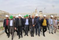 بازدید استاندار هرمزگان از پالایشگاه نفت آفتاب