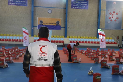 بهره‌ مندی بیش از ۷۰هزار نفر از خدمات داوطلبانه جمعیت هلال احمر هرمزگان در طرح نوروزی