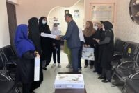 تجلیل از دختران شهدا در بندرعباس به مناسبت روز دختر و گرامیداشت روز معلم