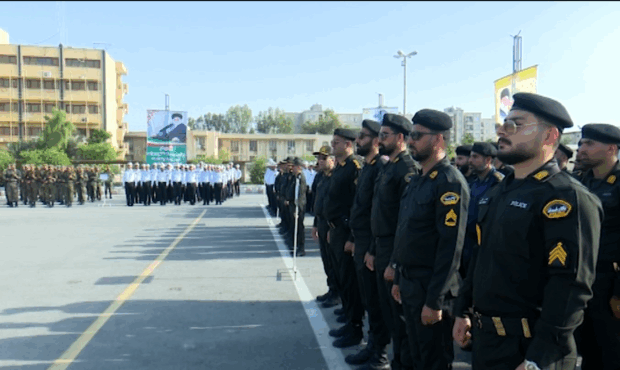 برگزاری صبحگاه مشترک نیروهای مسلح هرمزگان برگزاری صبحگاه مشترک نیروهای مسلح هرمزگان