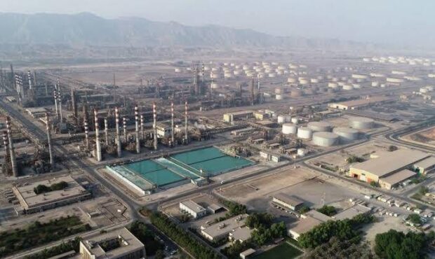رخداد جزئی در یکی از مخازن خالی مواد نفتی در پالایشگاه نفت بندرعباس