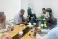 بازدید میدانی رییس سازمان بسیج مهندسین هرمزگان از پروژه‌های زیرساختی فین و رضوان