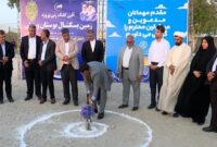 ساخت زمین بسکتبال در بندرعباس آغاز شد