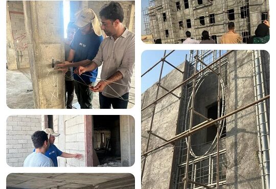 بازدید میدانی مهندسان جوان از خط مقدم سازندگی در پروژههای عمرانی سپاه هرمزگان بازدید میدانی مهندسان جوان از خط مقدم سازندگی در پروژههای عمرانی سپاه هرمزگان