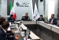 تقدیر از شرکت صبا فولاد خلیج فارس به عنوان واحد نمونه صنعتی