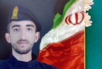 تشییع شهید مدافع امنیت در پارسیان