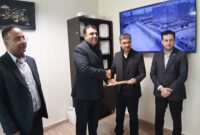 بازدید رئیس سازمان صمت هرمزگان و مدیرعامل شرکت شهرکهای صنعتی استان از شرکت قیر هرمز پارس