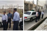 بازدید میدانی مقام ارشد عمرانی استانداری و شهردار بندرعباس از منطقه سه شهری