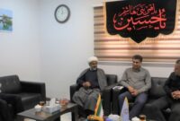 دیدار امام جمعه بخش رودخانه با مدیرکل بنیاد مسکن انقلاب اسلامی هرمزگان