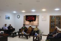 دیدار مدیرکل حوزه علمیه استان هرمزگان با مدیرکل بنیاد مسکن انقلاب اسلامی استان