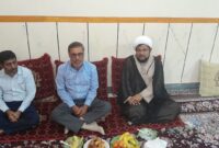دیدار صمیمانه رئیس بنیاد شهید میناب با آزادگان سرافراز