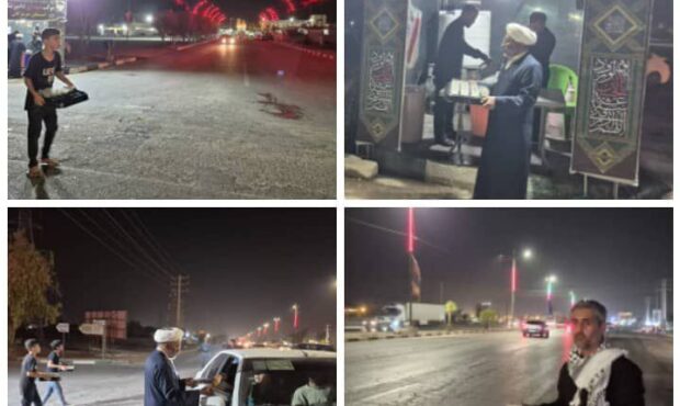 برپایی موکب شهدای دامپزشکی در شهرستان بندرلنگه برای سومین سال پیاپی، به مدت 10 روز